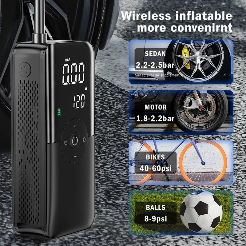 Portable Digital Tire Inflator