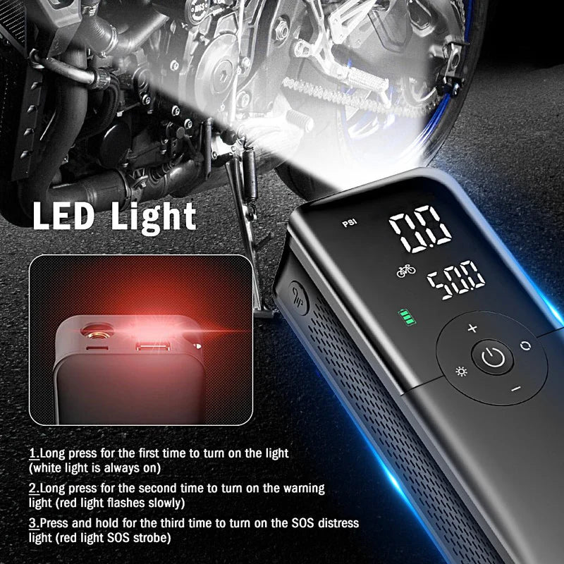Portable Digital Tire Inflator