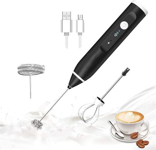 2-in-1 Rechargeable Coffee Beater